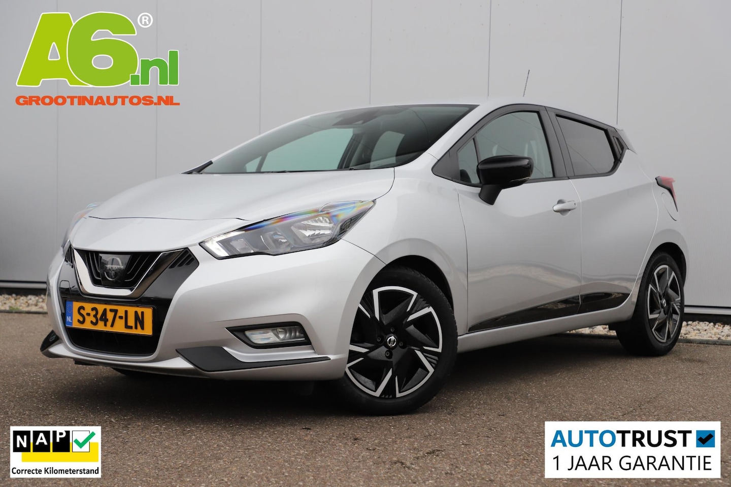 Nissan Micra - 1.0 IG-T N-Design Navigatie Carplay Android Airco Cruise Control Parkeersensor All-season - AutoWereld.nl