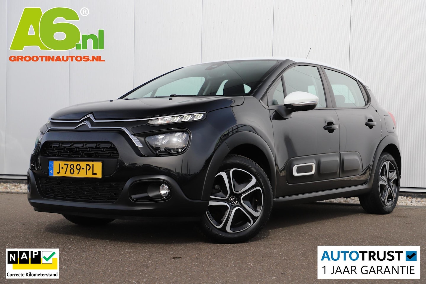 Citroën C3 - 1.2 PureTech Feel Navigatie Carplay Android Climate Cruise Control Rijstrooksensor Parkeer - AutoWereld.nl