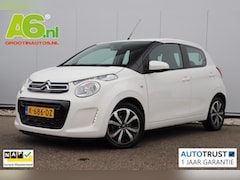 Citroën C1 - 1.0 VTi Shine 15 inch LMV Navigatie Achteruitrijcamera Bluetooth Airco Elektrische Ramen C