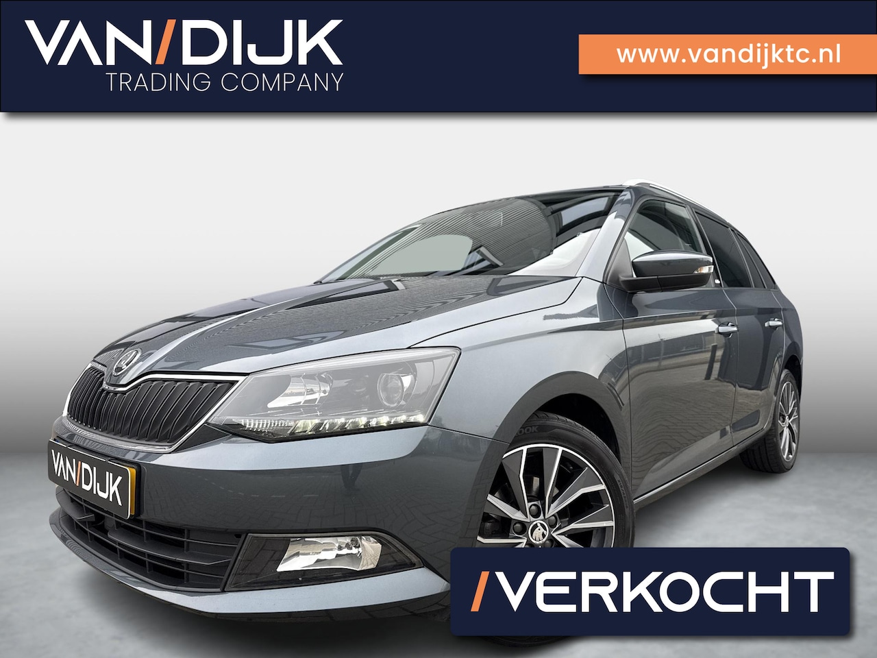 Skoda Fabia Combi - 1.2 TSI Edition ✓Apple Carplay & Android Auto ✓Bluetooth Audi & Media ✓Airco ✓Stoelverwarm - AutoWereld.nl