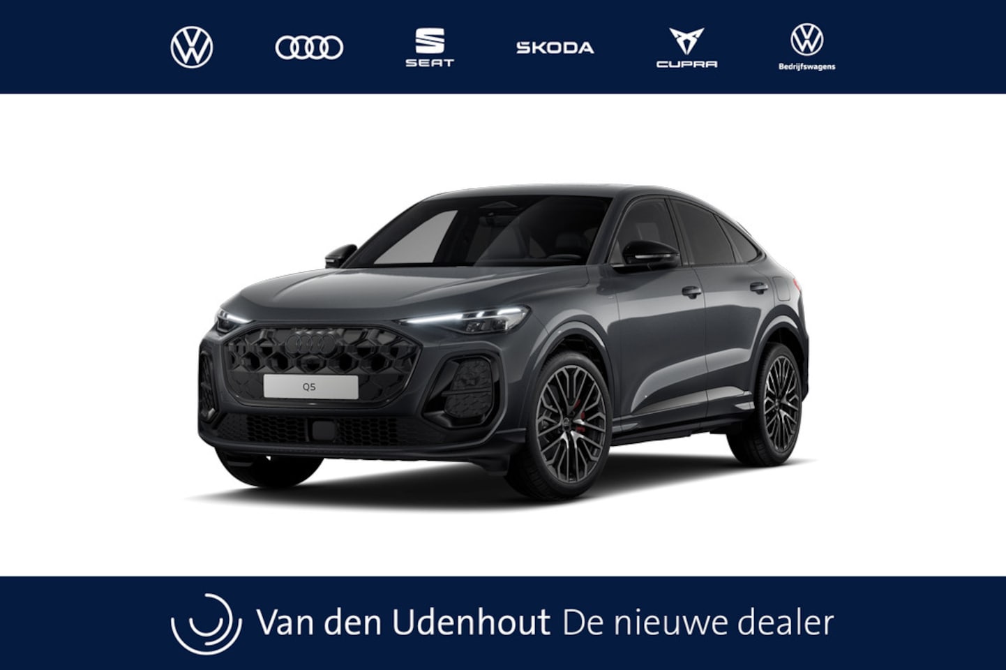 Audi Q5 Sportback - e-hybrid quattro 367 S tronic S edition Competition Automaat - AutoWereld.nl