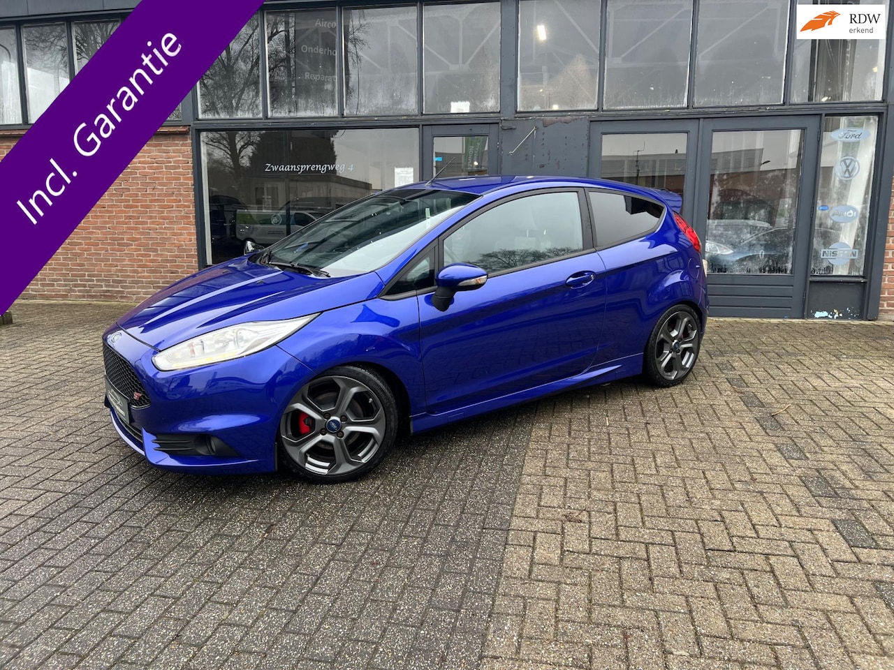 Ford Fiesta - 1.6 ST2 1.6 ST2, Climate control, Sony audio, Performance blue - AutoWereld.nl