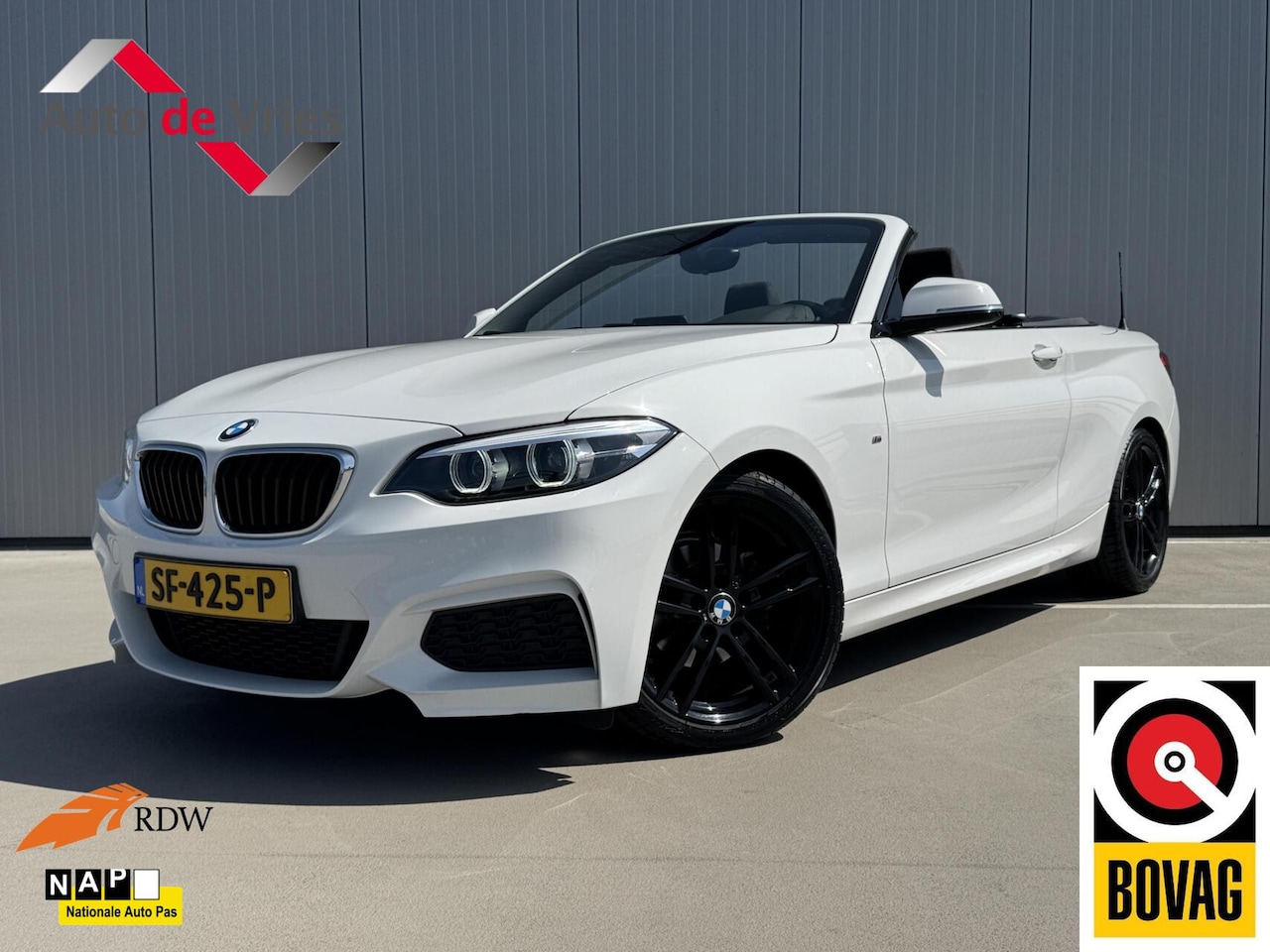 BMW 2-serie Cabrio - 218i Executive M-Sport|Navi|NL-Auto - AutoWereld.nl
