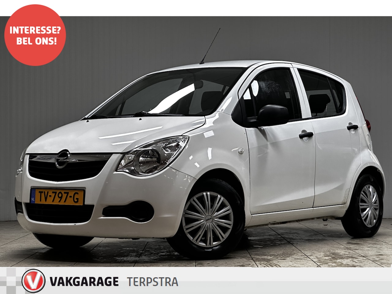 Opel Agila - 1.0 Edition/ APK 11-2026!/ Stuurbekr./ Bumpers in kleur/ Airbags/ Radio-CD/ Getint glas. - AutoWereld.nl