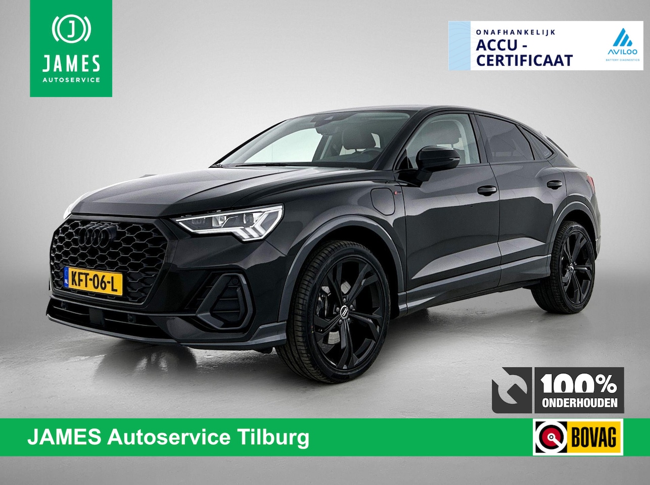 Audi Q3 Sportback - 45 TFSI Plug-In Hybrid S Edition BLACK-LINE | VIRTUAL | CAMERA | EL-ACHTERKLEP - AutoWereld.nl
