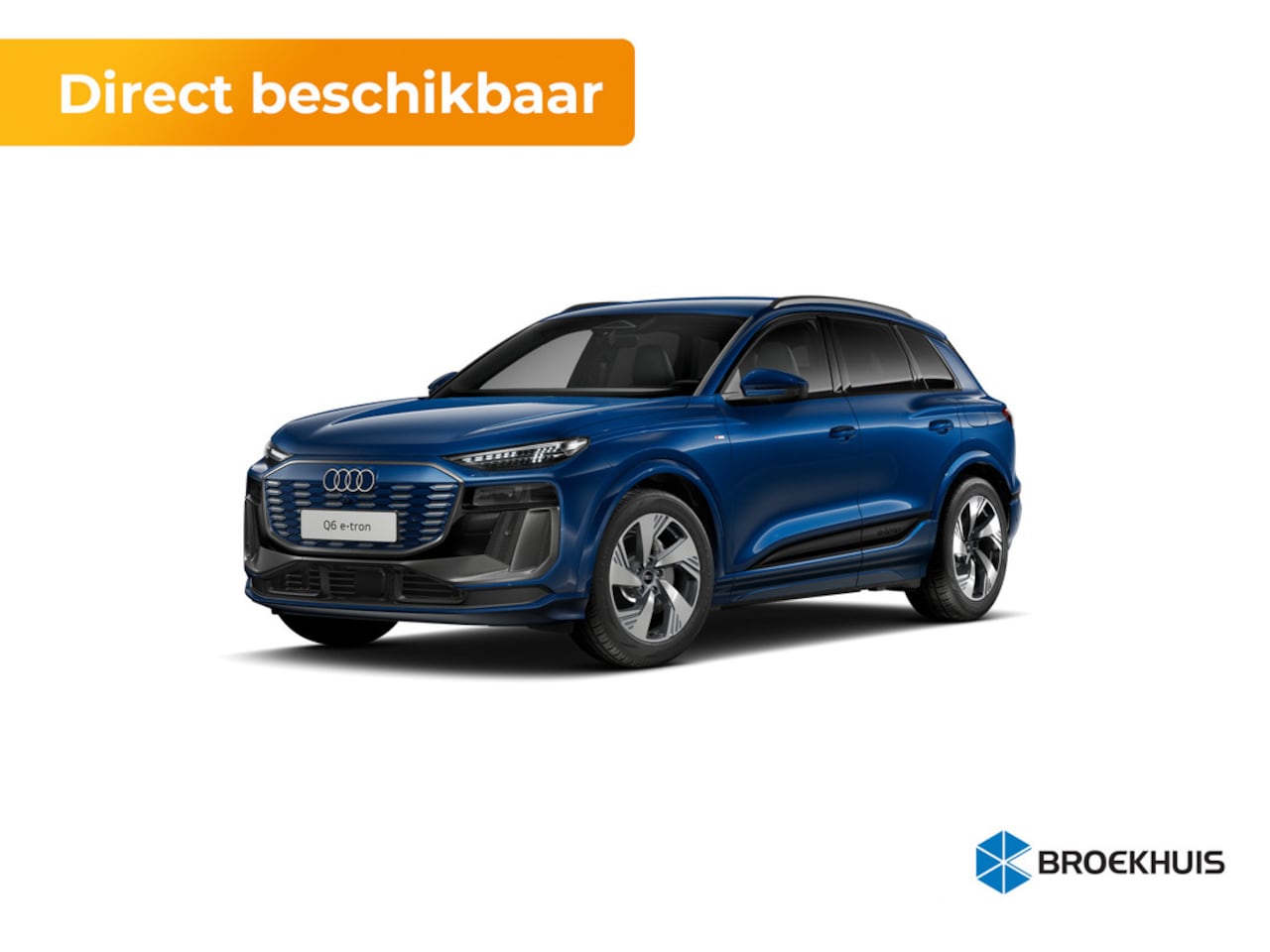 Audi Q6 e-tron - S edition | Adaptive air suspension | Adaptive cruise control | Audi sound system - AutoWereld.nl