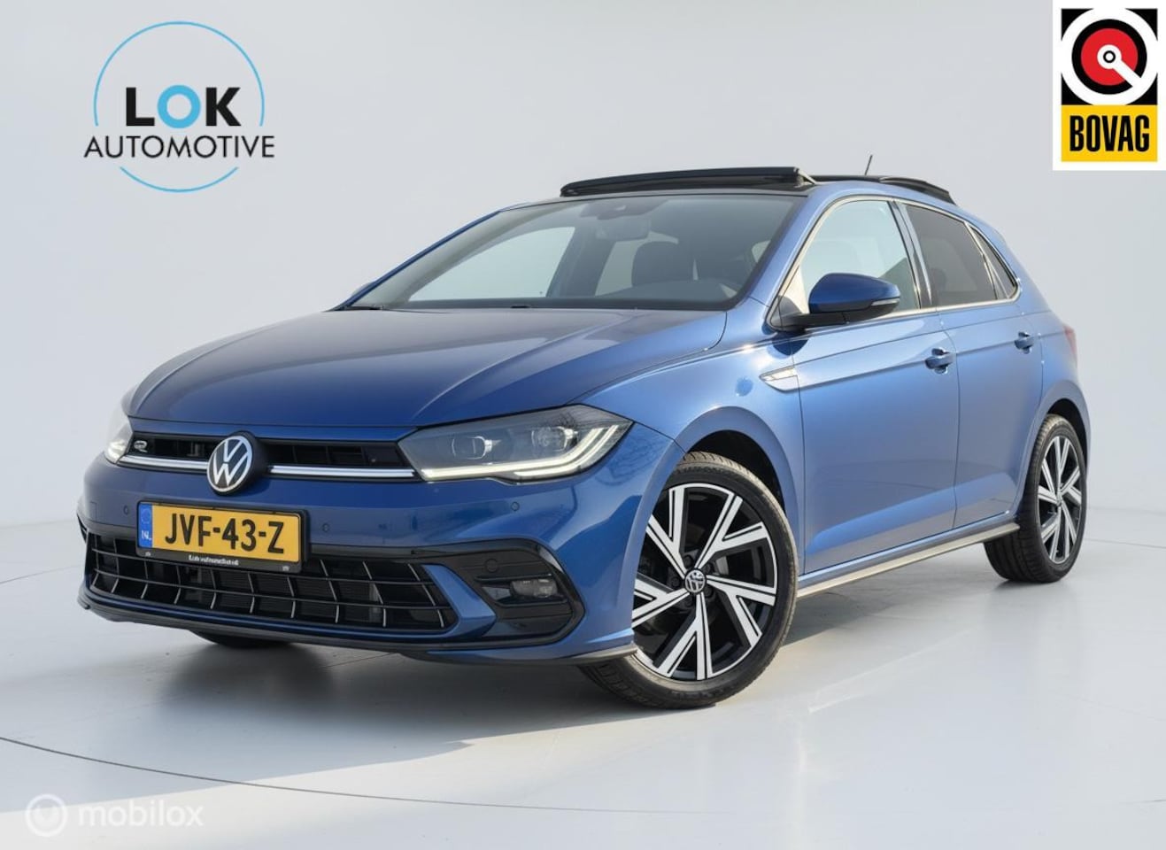 Volkswagen Polo - 1.0 TSI R-Line PANO|IQLIGHT|CAMERA|ACC|KEYLESS - AutoWereld.nl