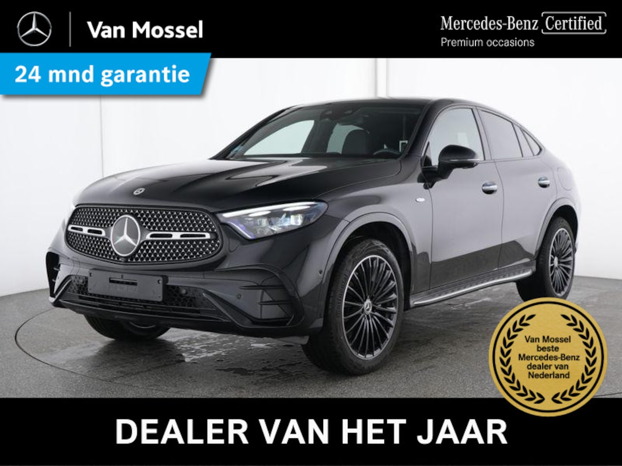 Mercedes-Benz GLC-klasse Coupé - 300e 4MATIC AMG Line / Burmester / Memory-Stoelen / Panaroma-dak / Lederen-Bekleding / Sto - AutoWereld.nl
