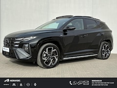 Hyundai Tucson - 1.6 T-GDI HEV N Line Sky / Fabrieksgarantie t/m 8-2029 / dealer onderhouden / 1.360 kg tre