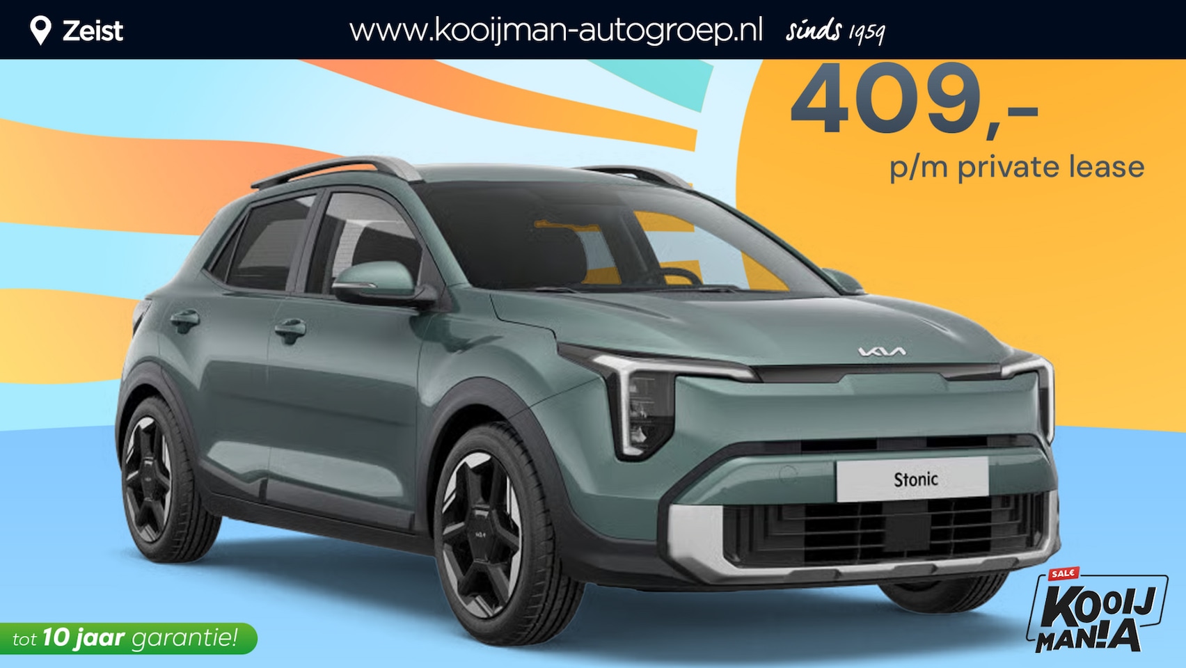 Kia Stonic - 1.0 T-GDi MHEV DynamicLine Voorjaars actie "KIA PRIVATE LEASE NU €. 409,= per maand * vraa - AutoWereld.nl