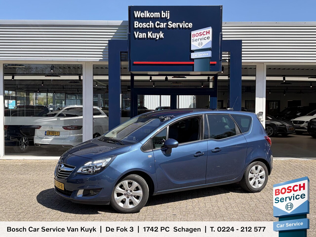 Opel Meriva - 1.4 Turbo Blitz / NL-Auto / 1e-Eigenaar / Stuur-Stoelverwarming / Cruise-Control / Trekhaa - AutoWereld.nl