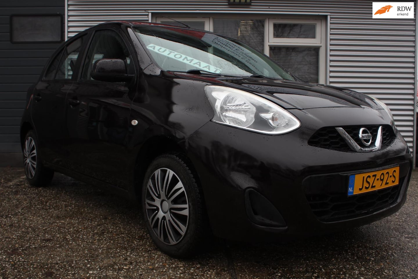 Nissan Micra - 1.2 Acenta AUTOMAAT, airco, 5-deurs, 55dkm! nette zuinige auto, boekjes, 2x sleutel, nieuw - AutoWereld.nl