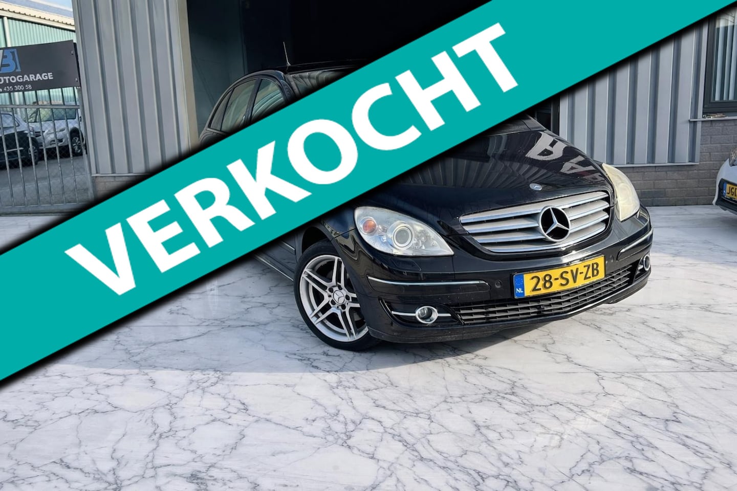 Mercedes-Benz B-klasse - Mercedes B 200 Automaat/Cam/Airco/Cruise - AutoWereld.nl