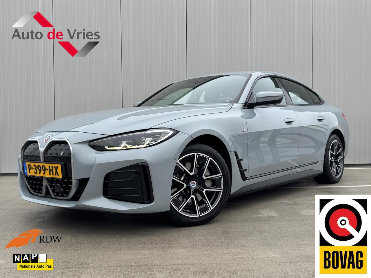 BMW i4 - eDrive40 84 kWh M-Sport|NL-Auto|LED|Adaptive Cruise - AutoWereld.nl