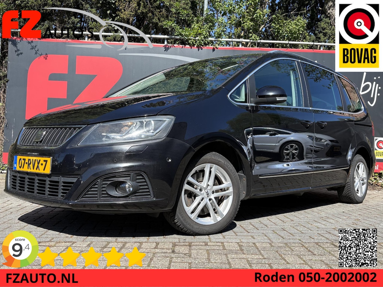 SEAT Alhambra - 1.4 TSI Style 7p - Automaat - Navigatie - Schuif/kantel dak - Elektrische schuifdeuren - AutoWereld.nl