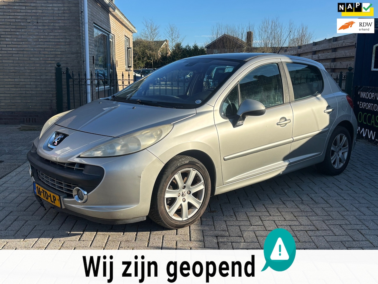 Peugeot 207 - 1.6-16V XS Pack | 5drs | trekhaak | airco | cruise |nieuwe apk - AutoWereld.nl