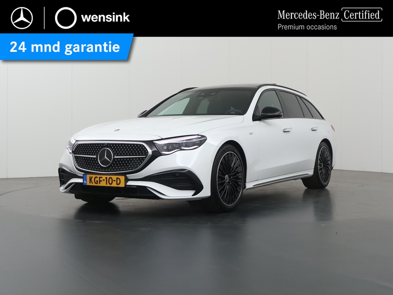 Mercedes-Benz E-klasse Estate - 300 e AMG Line | Superscreen | Night pakket | Panoramadak | Premium pakket | Leder pakket - AutoWereld.nl