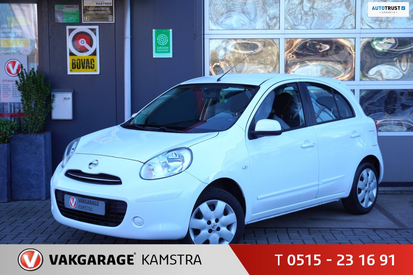 Nissan Micra - 1.2 Acenta 5-deurs Airco/Zuinig/Goed Onderh. - AutoWereld.nl
