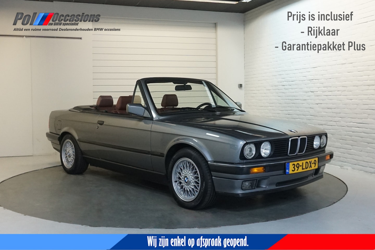 BMW 3-serie Cabrio - 325i Cabriolet | Leder | Sportinterieur | Motor ZGAN | - AutoWereld.nl