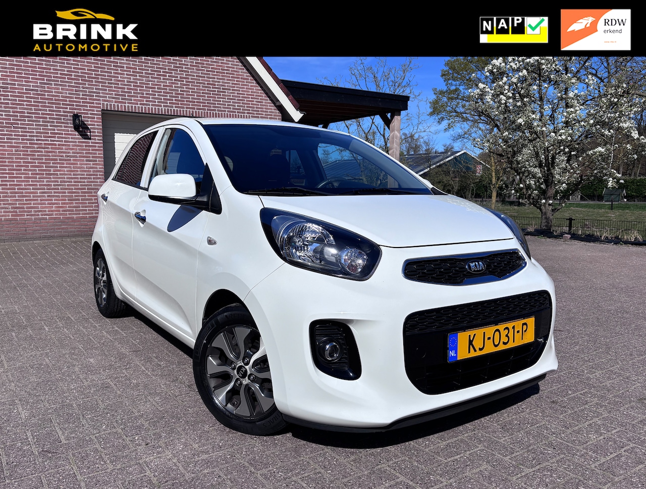 Kia Picanto - 1.0 CVVT ComfortPlusLine Navigator Navigatie | CruiseControl | Camera - AutoWereld.nl