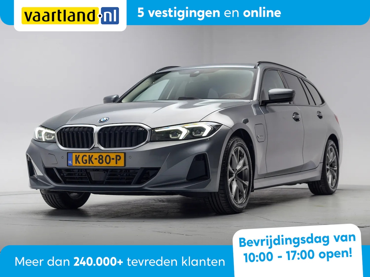BMW 3-serie Touring - 330e High Executive Sport [ LED Half-leder Stoelverwarming Sportstoelen ] - AutoWereld.nl