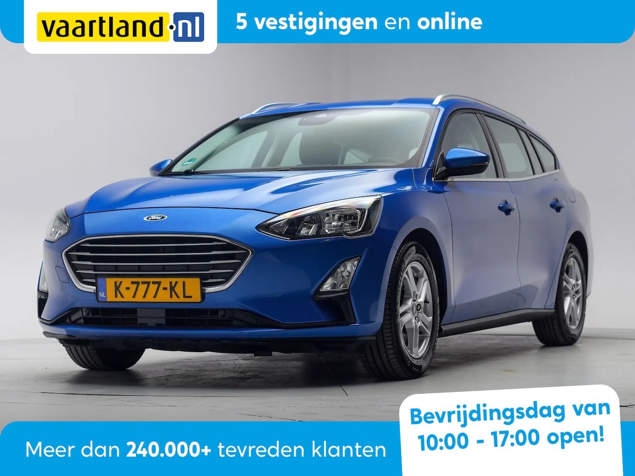 Ford Focus Wagon - 1.0 EcoBoost Trend Edition Business [ LED Stoelverwarming Navi Apple / Android ] - AutoWereld.nl