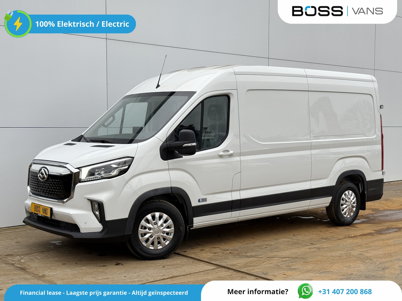 Maxus eDeliver 9 - 72kWh Nieuw Elektrisch 72kWh 280km WLTP L3H2 204PK ACC Stoelverwarming Snelladen LED Airco - AutoWereld.nl