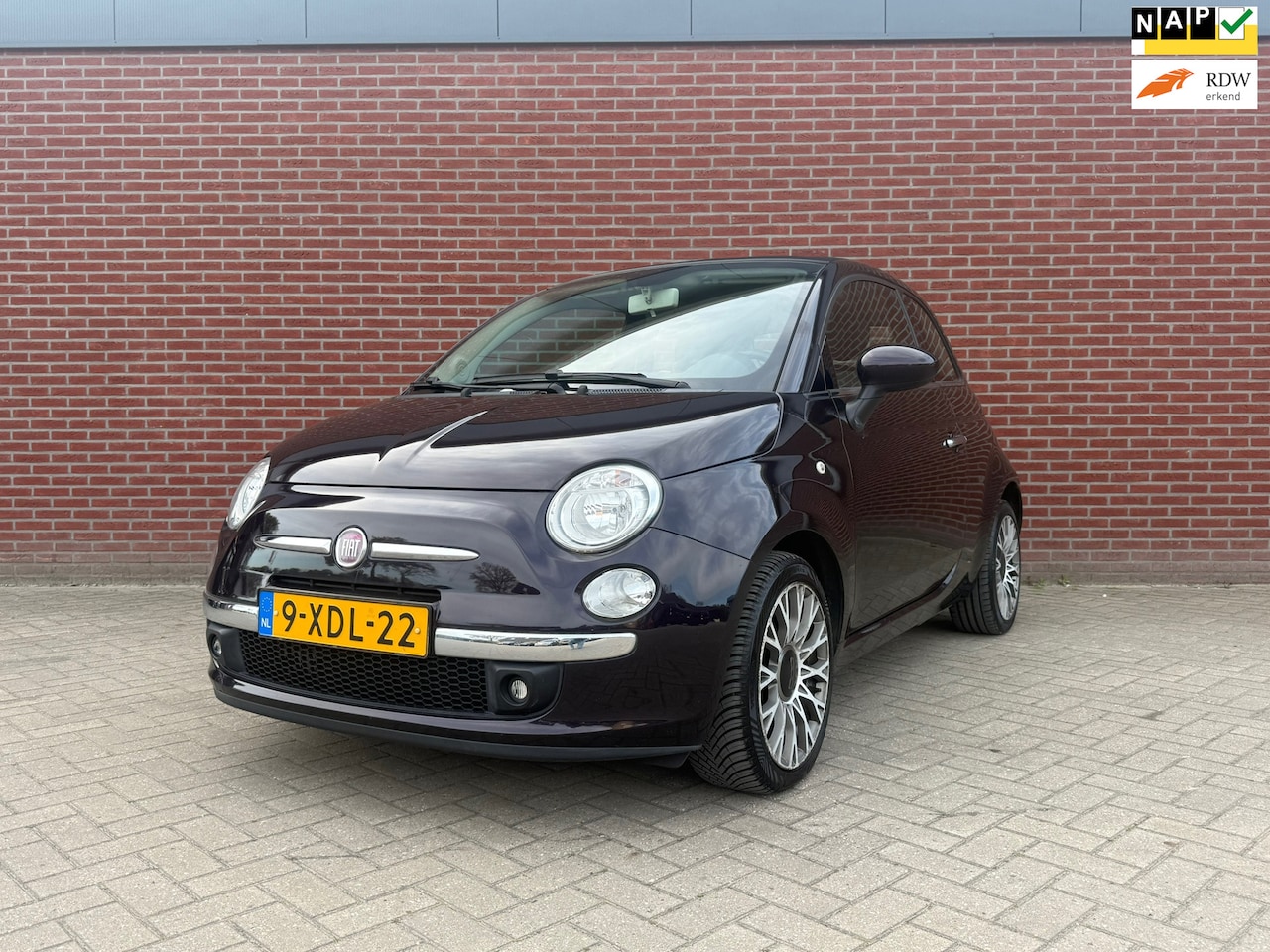 Fiat 500 C - 0.9 TwinAir Turbo Lounge / Nap / Airco / Parkeersensoren / radio - AutoWereld.nl
