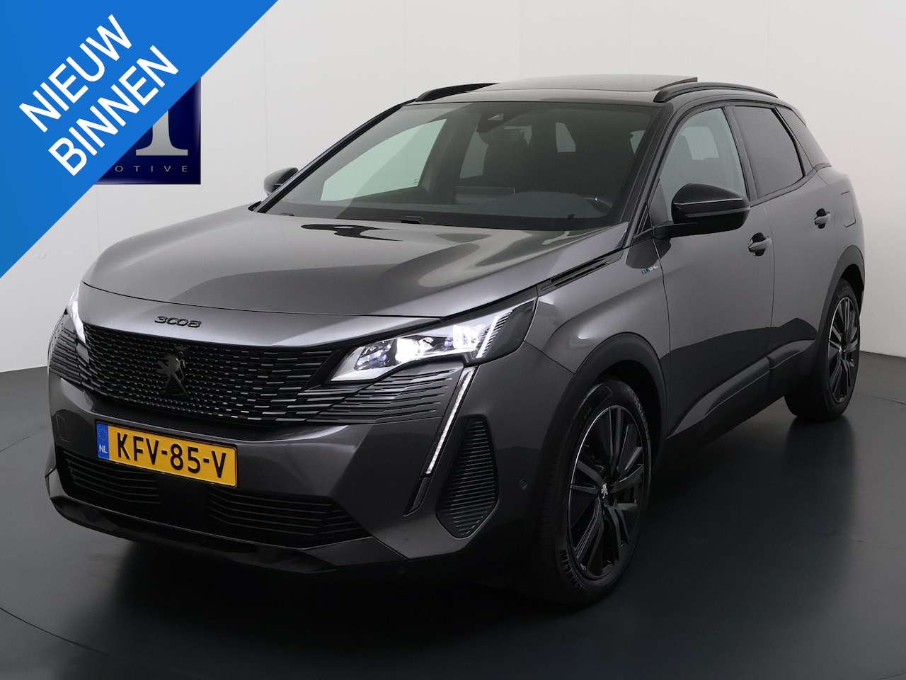 Peugeot 3008 - 1.6 HYbrid 225 GT Pack Business PANO| ELEKTRISCHE ACHTERKLEP| BLACK PACK| ADAPTIVE CRUISE - AutoWereld.nl