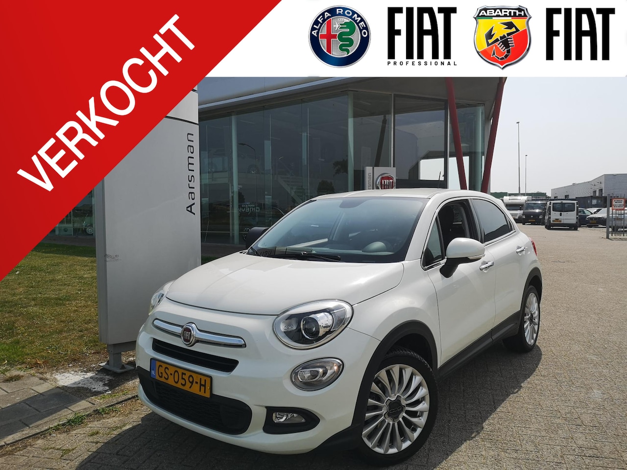 Fiat 500 X - 1.4 Turbo MultiAir Lounge | Dealer OH | Navi | Lichtmetalen velgen | Xenon - AutoWereld.nl