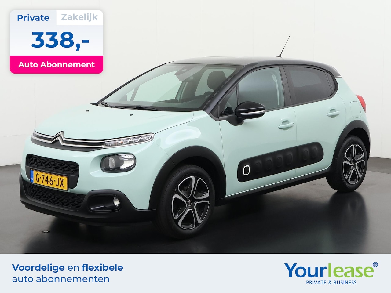 Citroën C3 - 1.2 PureTech S&S Feel Edition | All-in 338,- Private Lease | Direct uit voorraad - AutoWereld.nl