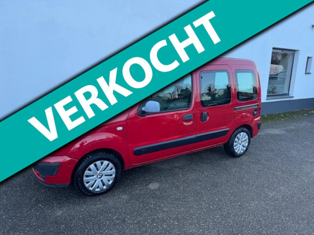 Renault Kangoo - 1.6-16V Expression 1.6-16V Expression, '06, aut., met handgas en -rem, in een nette staat ! - AutoWereld.nl