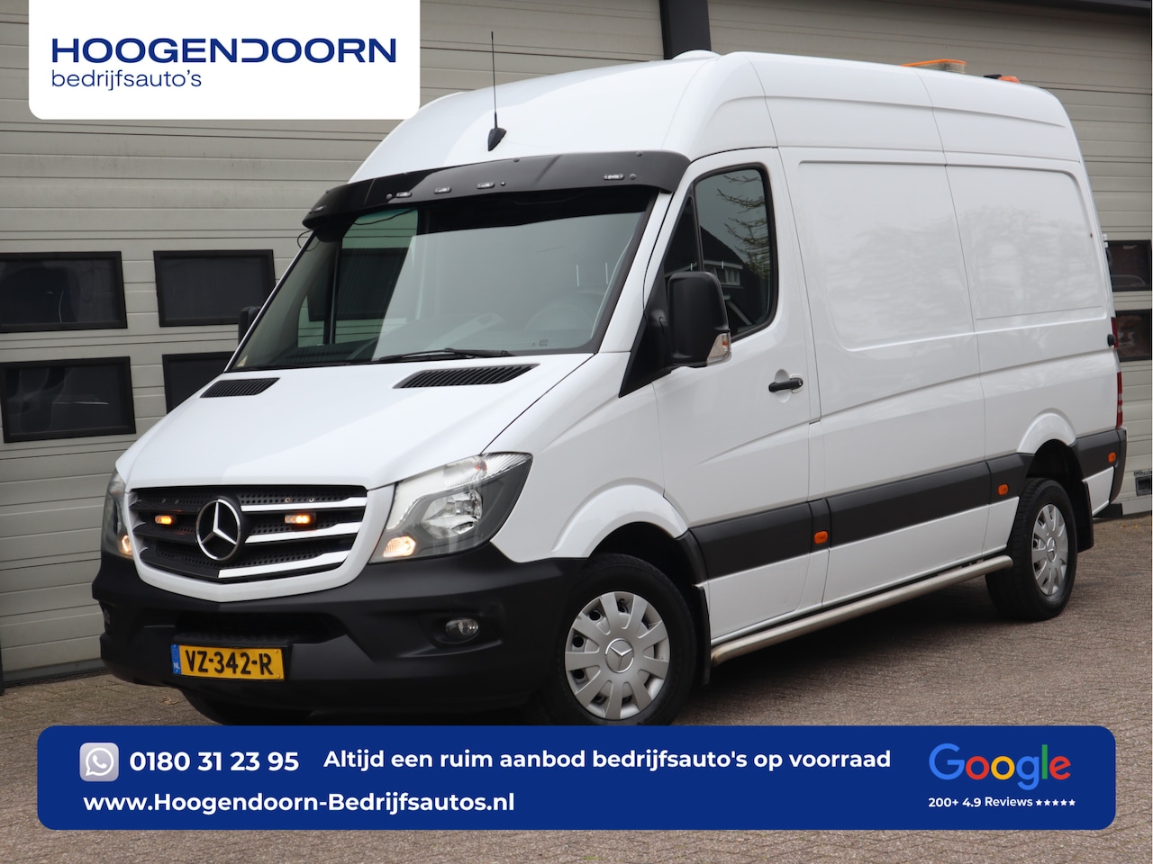 Mercedes-Benz Sprinter - 313 CDI Automaat Euro 6 - L2H2 - Trekhaak 3,5t KG - Airco - Camera - AutoWereld.nl
