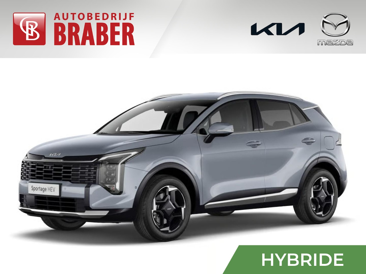 Kia Sportage - 1.6 T-GDi Hybrid DynamicPlusLine | Automaat | Direct leverbaar | Tot € 3.000 inruilvoordee - AutoWereld.nl