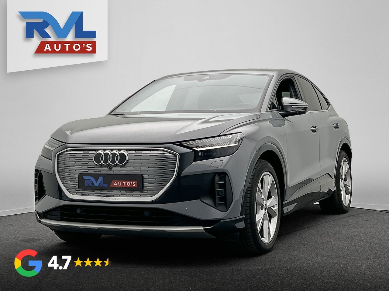 Audi Q4 Sportback e-tron - 40 S edition 77 kWh | SOH 96% | Adapt.Cruise/Control | Leder | Virtual | Camera - AutoWereld.nl