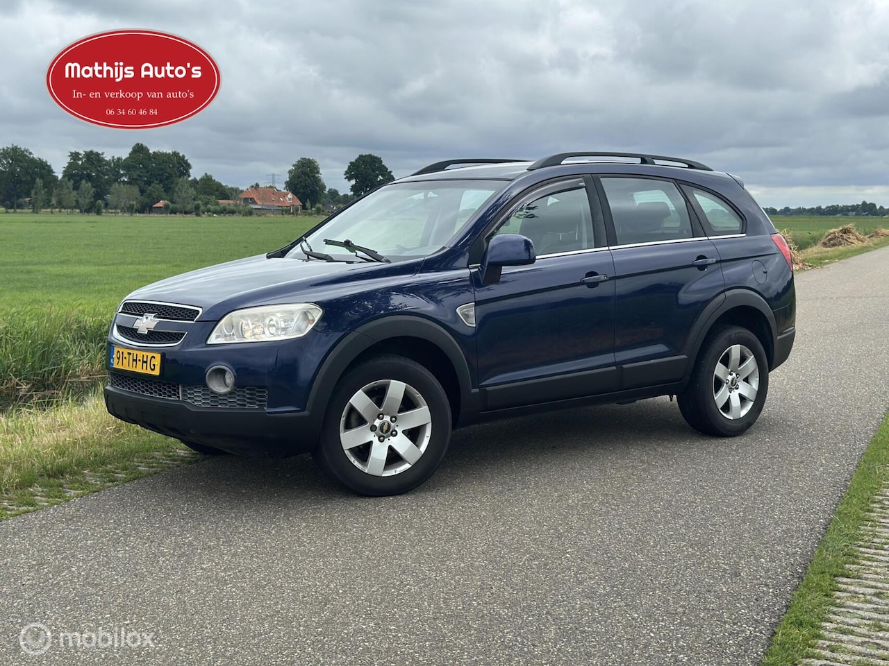 Chevrolet Captiva - 2.4 Intro Edition 2WD Leder Trekhaak Nette staat! - AutoWereld.nl