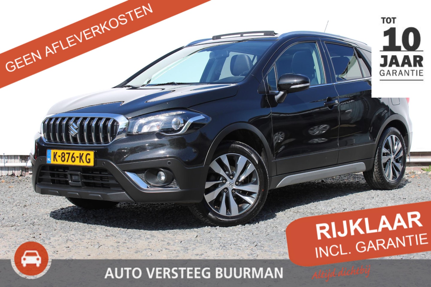 Suzuki S-Cross - 1.4 Boosterjet Style Smart Hybrid Panoramadak, Trekhaak, Dealeronderhouden, Stijl Uitvoeri - AutoWereld.nl