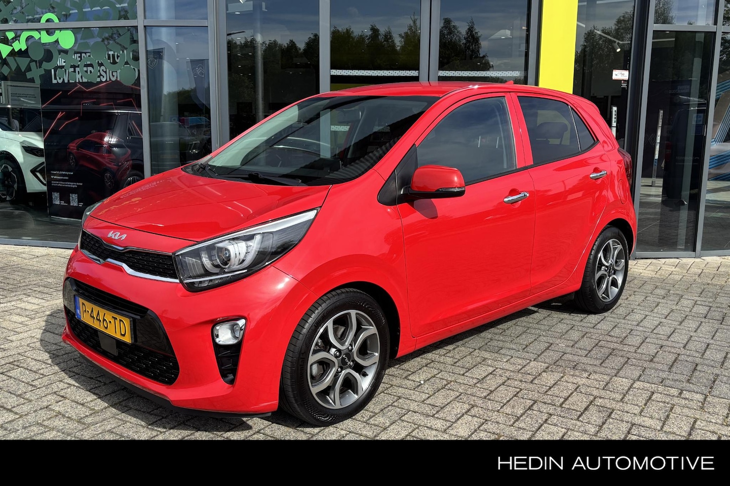 Kia Picanto - 1.0 DPi DynamicPlusLine | Carplay | Achteruitrijcamera | LED | Climate Control | Navigatie - AutoWereld.nl
