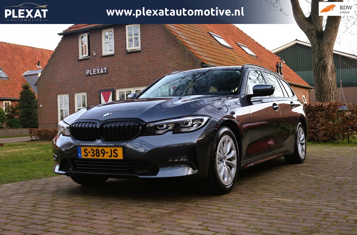 BMW 3-serie Touring - 318i High Executive Aut. | Zomer + Winterset | Full Led | Apple Car Play | Keurige staat | - AutoWereld.nl