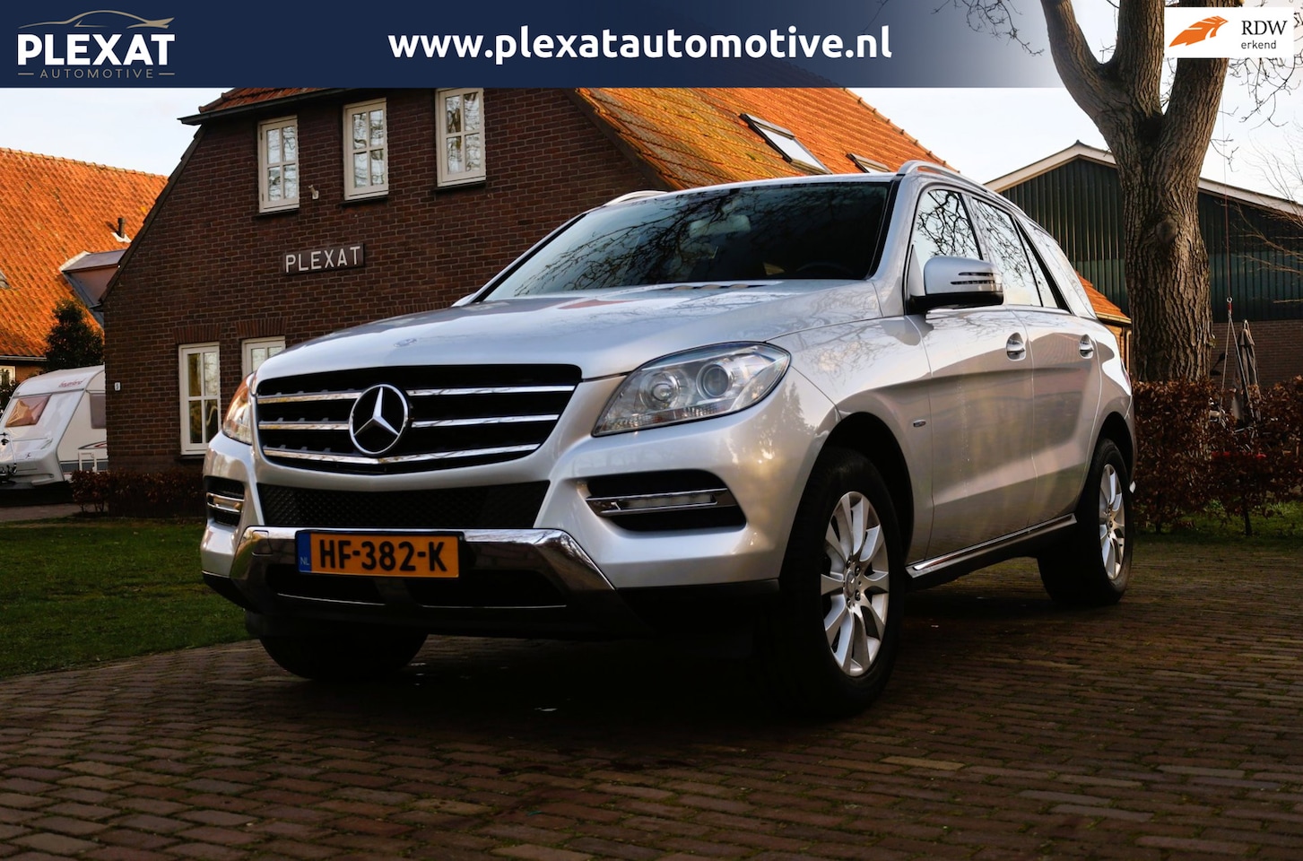 Mercedes-Benz M-klasse - 350 Aut. | Volledig Dealeronderhouden | Lederen Interieur | Parkeersensoren | Navigatie | - AutoWereld.nl