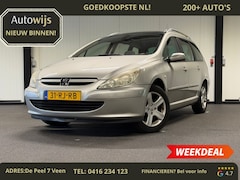 Peugeot 307 SW - 2.0 16V Premium|Automaat|Trekhaak|Cruise|NL-AUTO|Glazen dak|