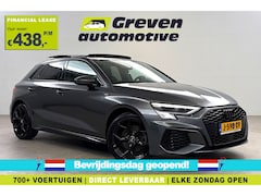 Audi A3 Sportback - 30 TFSI S-line Black optic | Pano | Virtual | Carplay | Cruise | Navi | Parkeersens