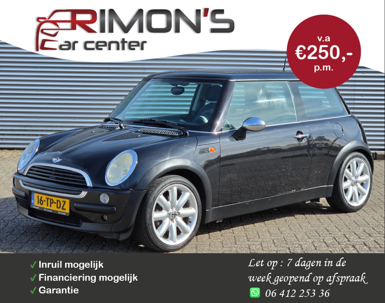 MINI One - Mini 1.6 Salt Nieuw Koppeling set Airco - AutoWereld.nl