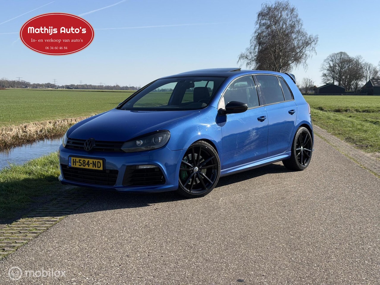 Volkswagen Golf - 2.0 R 4-Motion Vol optie! Keyless Dynaudio Dakje Leder camera! - AutoWereld.nl