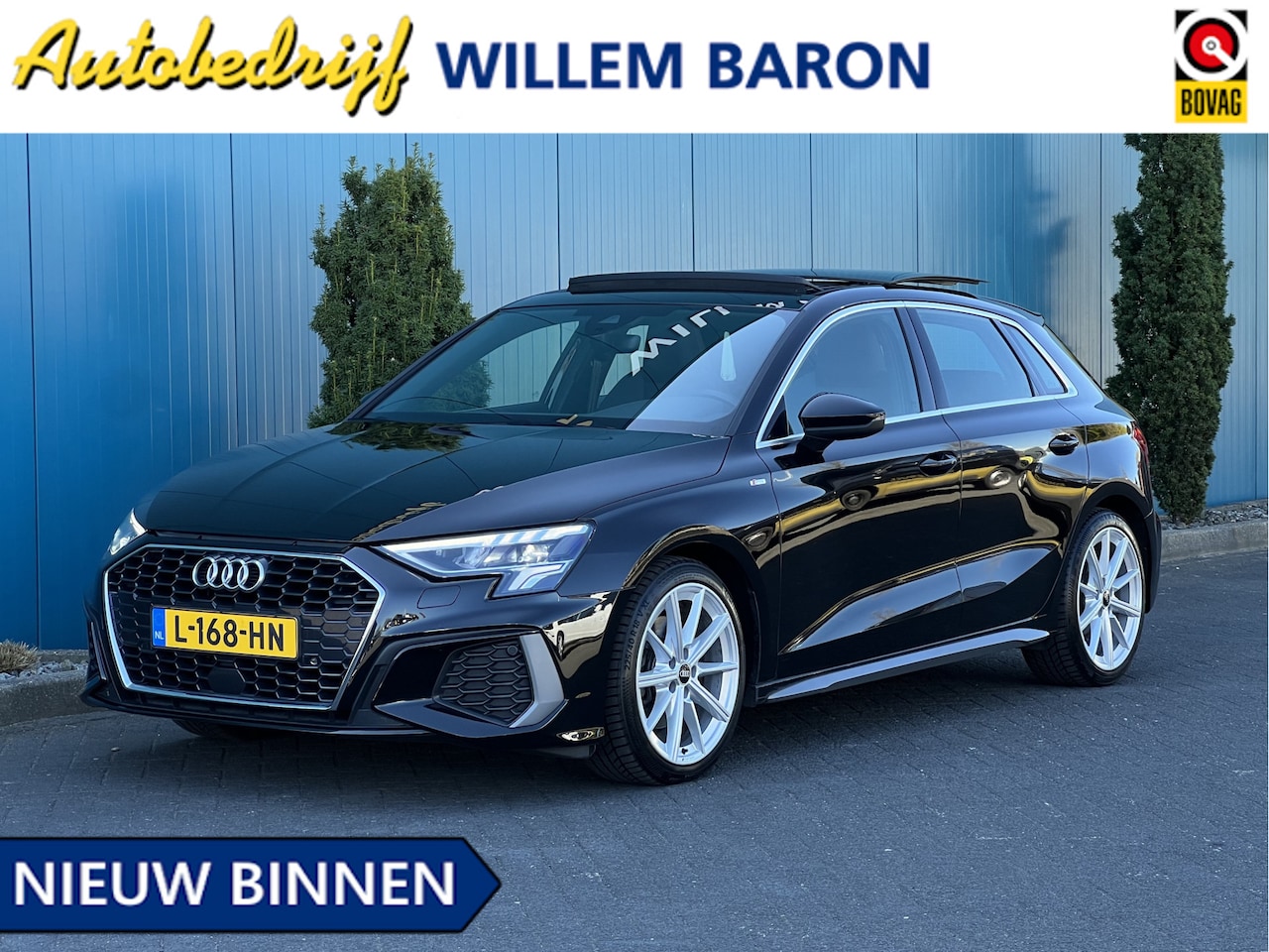 Audi A3 Sportback - 30 TFSI S edition PANO | CARPLAY/ANDROID | CRUISE | DIGI.DASHB | NAV | LED | PDC 18'LMV - AutoWereld.nl
