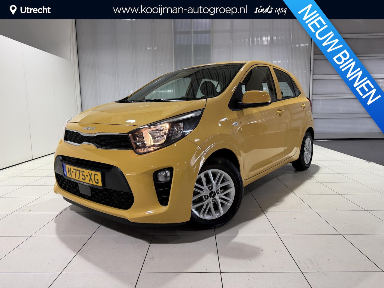 Kia Picanto - 1.0 DPi DynamicLine Apple Carplay/Android Auto, Camera. - AutoWereld.nl
