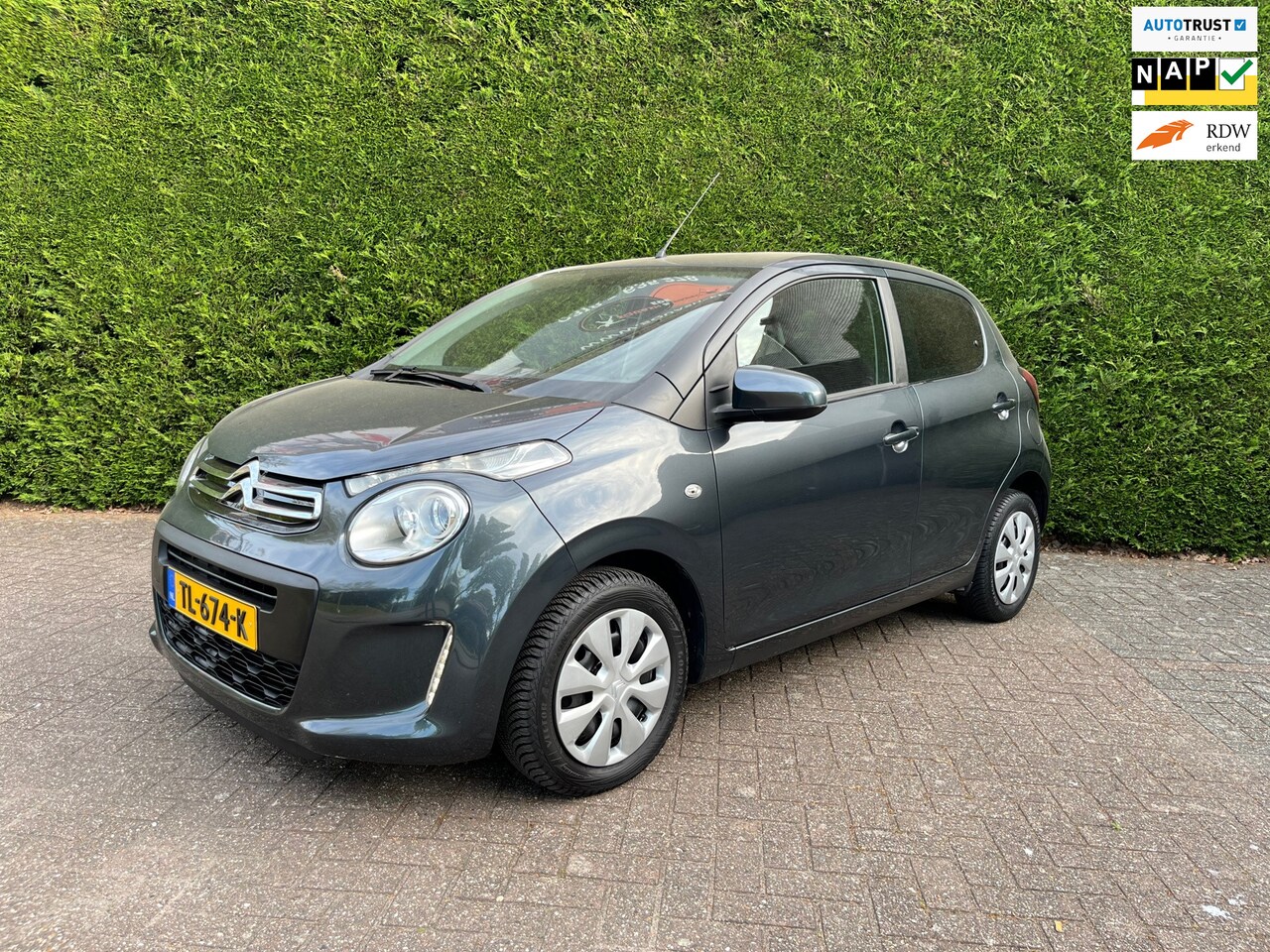 Citroën C1 - 1.0 VTi Apple-carplay, Camera, Led, Eerste eigenaar ! - AutoWereld.nl