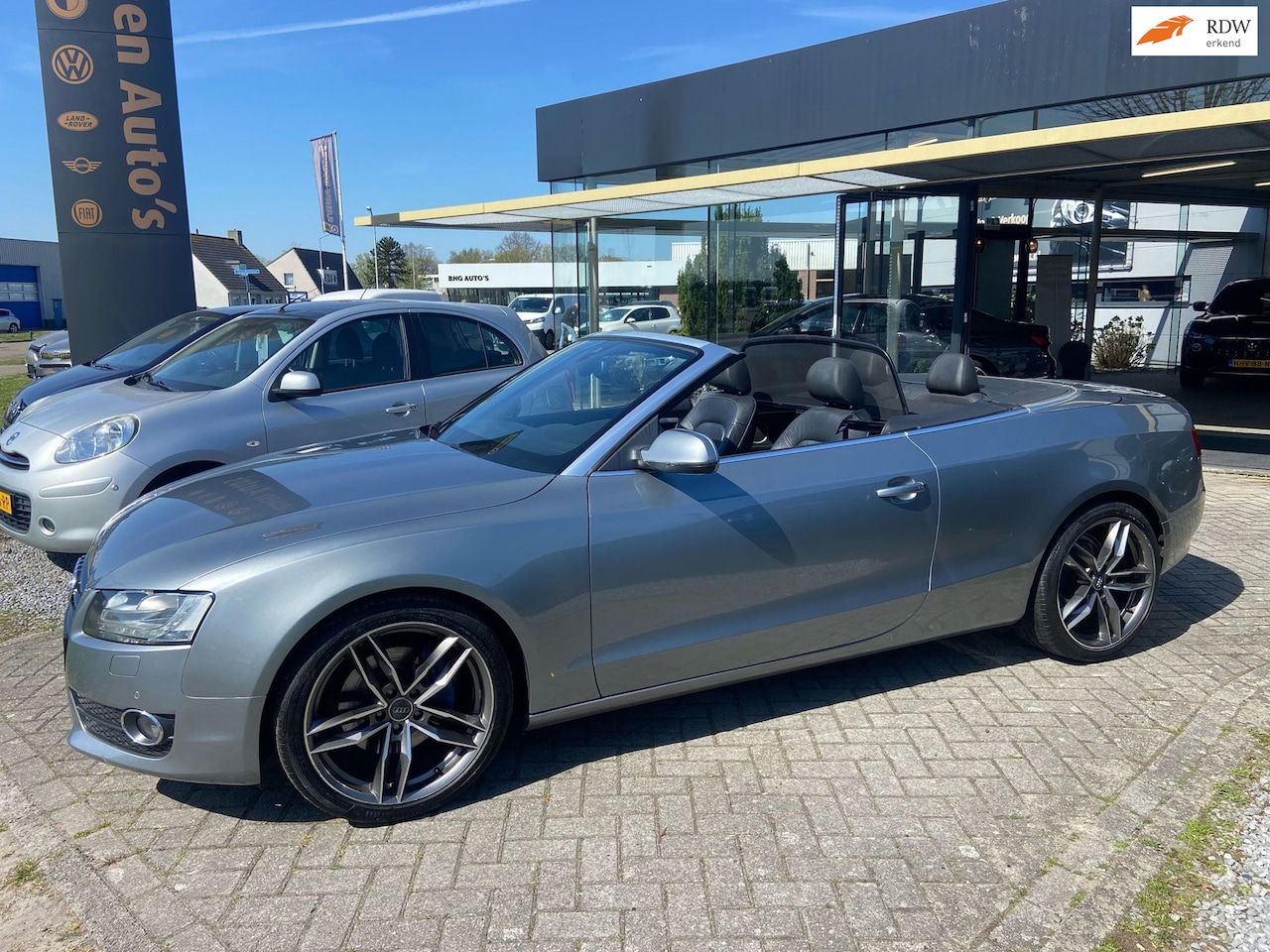Audi A5 Cabriolet - 3.2 FSI Pro Line|CAM|Leder|Clima|CC - AutoWereld.nl