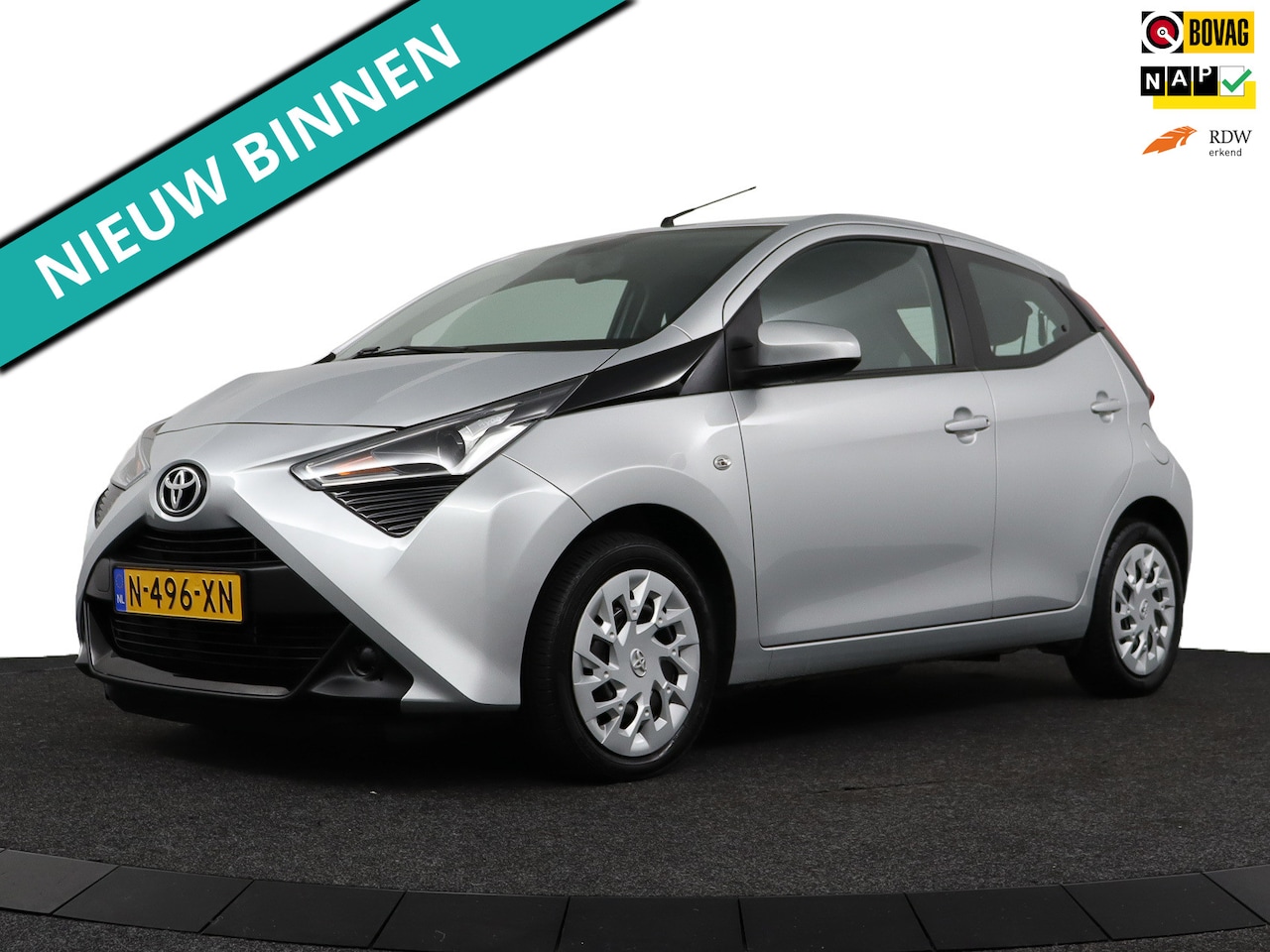 Toyota Aygo - 1.0 VVT-i x-play Camera/Carplay/Airco/NAP - AutoWereld.nl