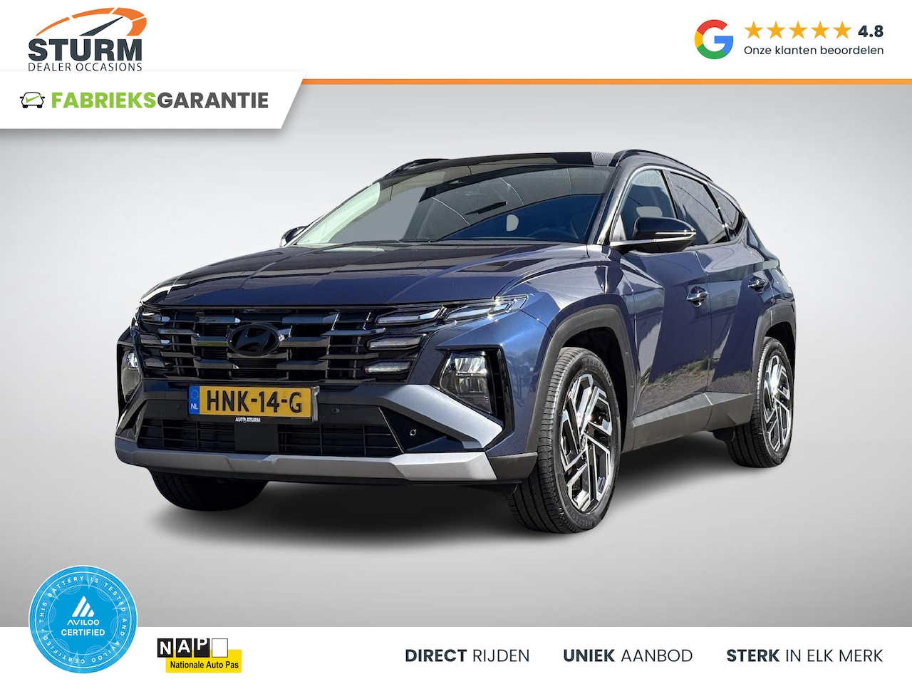 Hyundai Tucson - 1.6 T-GDI PHEV Comfort Smart 1.6 T-GDI PHEV Comfort Smart SoH 99% - AutoWereld.nl